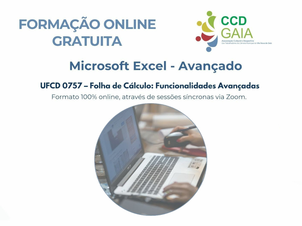 Saiba mais Formação Online: Microsoft Excel Avançado